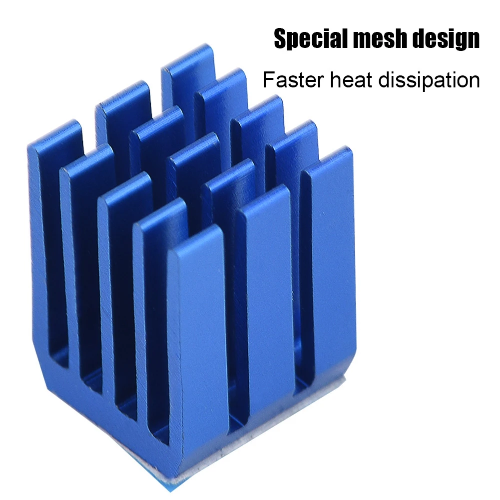 Aluminium Cooling Fin Blue Aluminum Stepper Motor Driver Heatsink Cooling Fins Cooler for 3D Printer Aluminum Heatsink
Aluminium Cooling Fin Blue Aluminum Stepper Motor Driver Heatsink Cooling Fins Cooler for 3D Printer Aluminum Heatsink