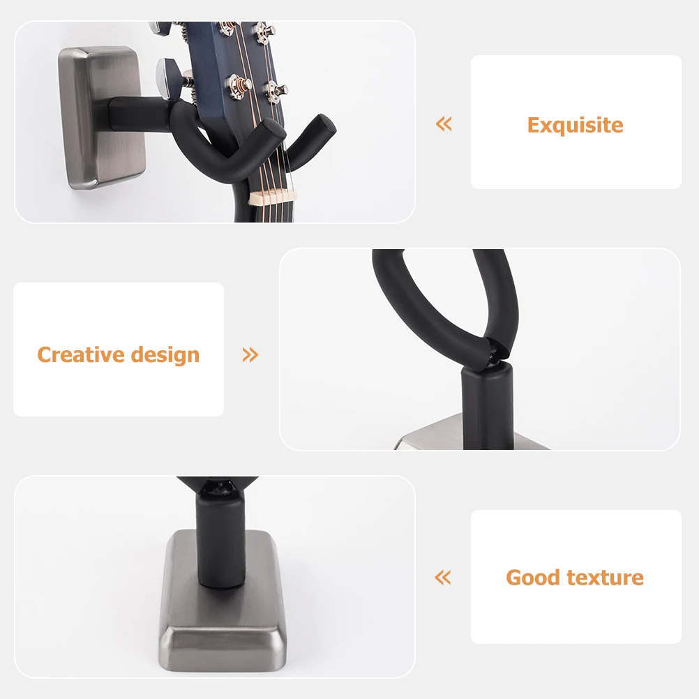 Wall Mount Guitar Hook Brackets Stainless Steel Hanging Violin Stand Ukulele Hooks for
Wall Mount Guitar Hook Brackets Stainless Steel Hanging Violin Stand Ukulele Hooks for