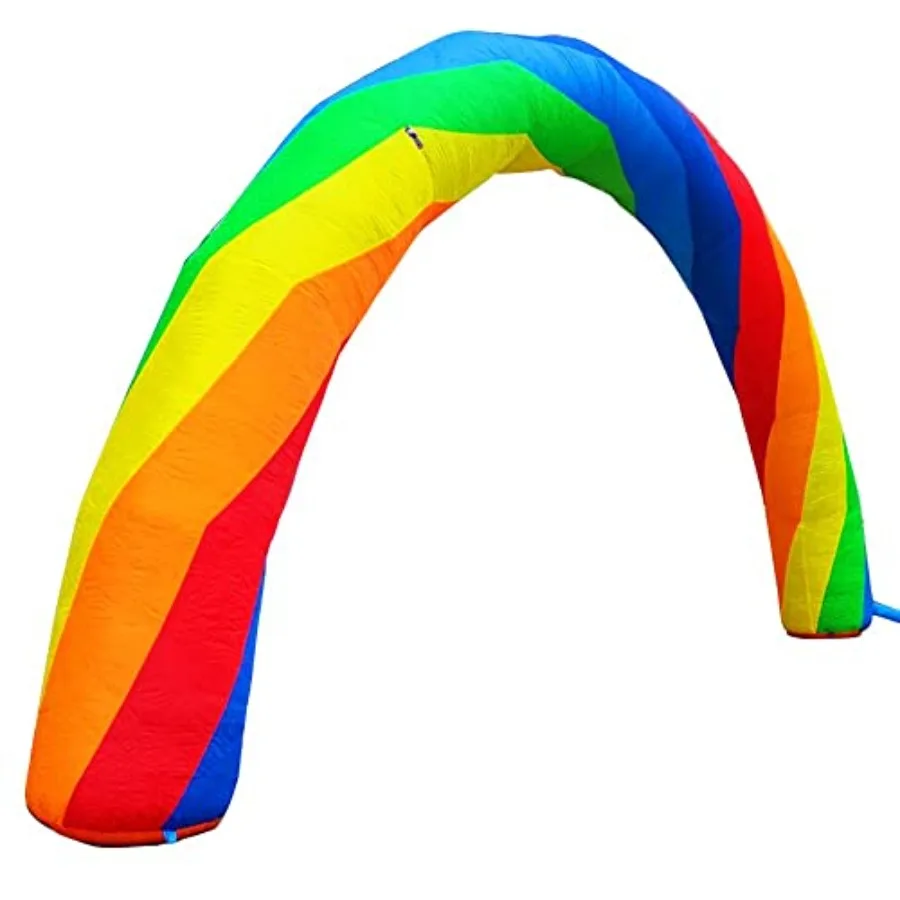 Garden party entrance decoration: inflatable rainbow arch, PVC material, multicolor, quick-setup blow-up design for birthdays a
Garden party entrance decoration: inflatable rainbow arch, PVC material, multicolor, quick-setup blow-up design for birthdays a
