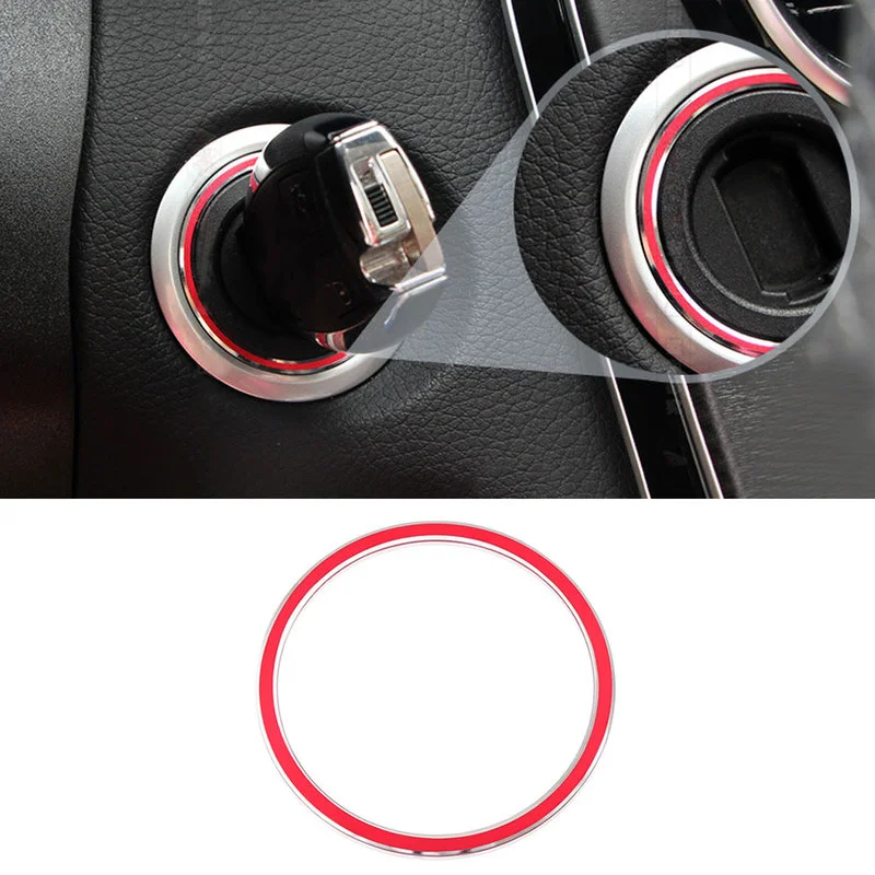 Car Engine Start Stop Ignition Key Ring Car Decor for Benz AMG A B C GLC GLA CLA GL Class W176 W246 W205 X253 X156 C117
Car Engine Start Stop Ignition Key Ring Car Decor for Benz AMG A B C GLC GLA CLA GL Class W176 W246 W205 X253 X156 C117