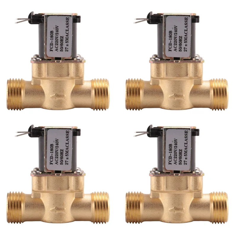 【Горячие продажи!】4 шт. 1/2 дюйма переменного тока 220 В, нормально закрытый латунный электрический электромагнитный клапан
【Горячие продажи!】4 шт. 1/2 дюйма переменного тока 220 В, нормально закрытый латунный электрический электромагнитный клапан