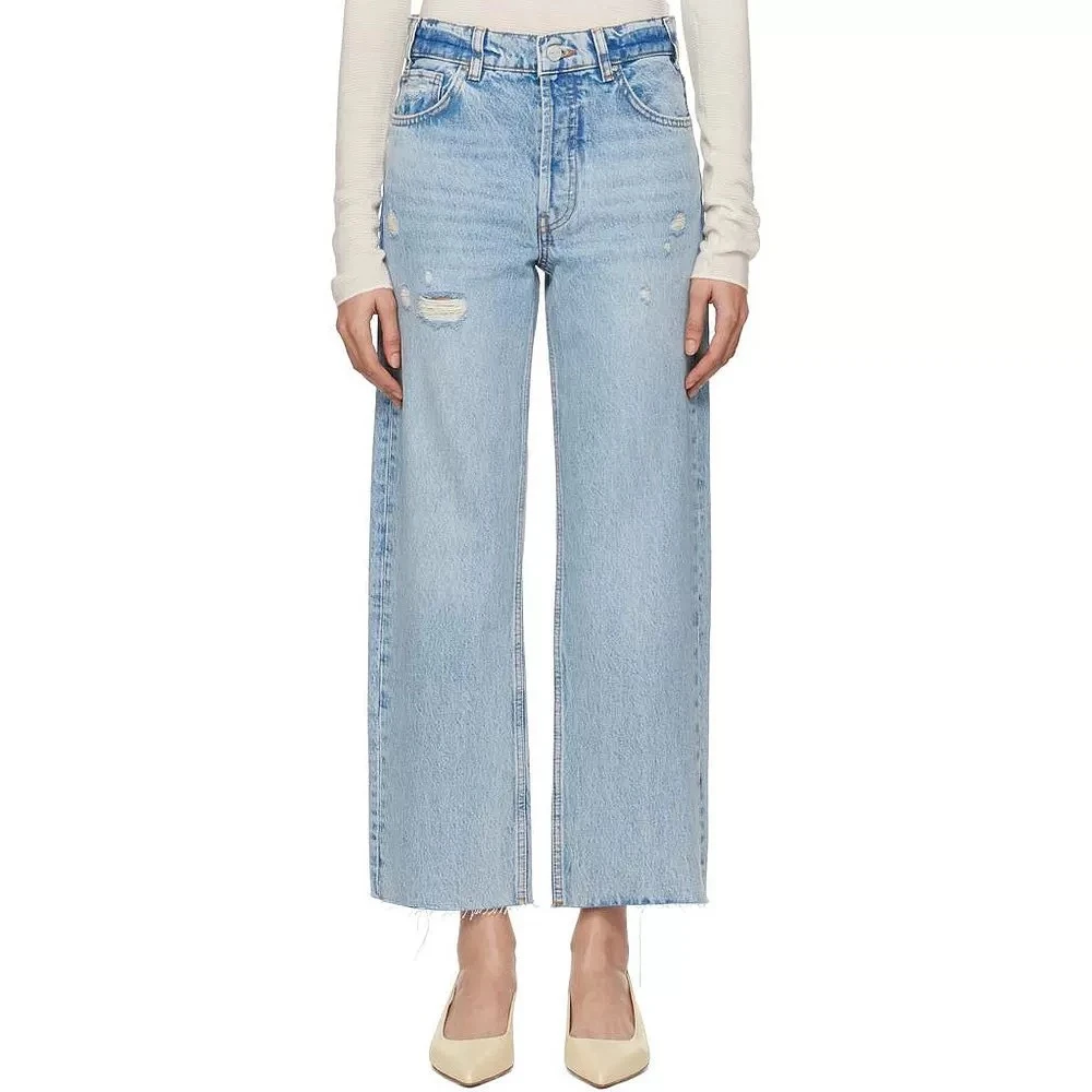 Jenny&Dave 2026 Minimalist Women's Mom Jeans American Retro Washed Ripped High Waist Light Blue Straight Cropped Jeans Woman
Jenny&Dave 2026 Minimalist Women's Mom Jeans American Retro Washed Ripped High Waist Light Blue Straight Cropped Jeans Woman