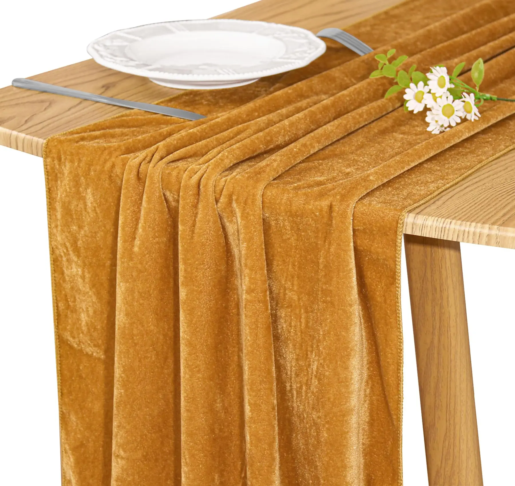 Velvet Table Runner 30 x 120 Inch Luxurious Thick Soft Velvet Christmas Thanksgiving Wedding Table Runner for Party Table Decor
Velvet Table Runner 30 x 120 Inch Luxurious Thick Soft Velvet Christmas Thanksgiving Wedding Table Runner for Party Table Decor