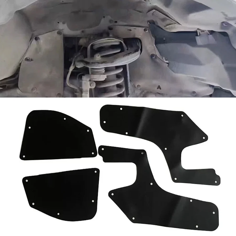 Wooeight 4Pcs Front Fender Liners Splash Shield Apron Seal Mud Flaps Guards Mudflaps For Toyota Land Cruiser Prado LC95 1996-02
Wooeight 4Pcs Front Fender Liners Splash Shield Apron Seal Mud Flaps Guards Mudflaps For Toyota Land Cruiser Prado LC95 1996-02
