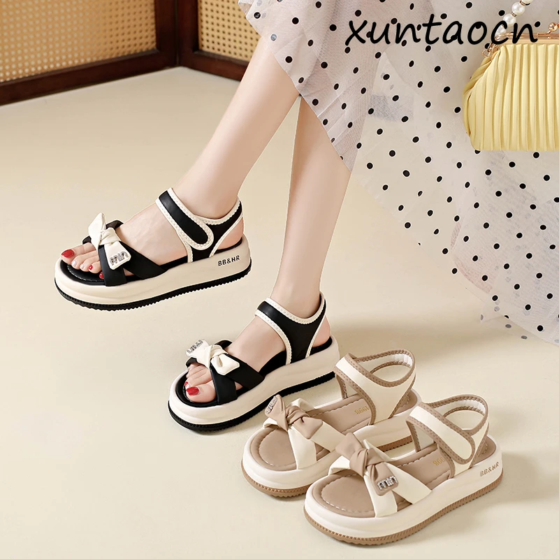 Casual Thick Heel Sandals Women's Outdoor Summer New Fairy Style for Skirts Roman Leisure Beach Shoes Women Magic Tape Sandals
Casual Thick Heel Sandals Women's Outdoor Summer New Fairy Style for Skirts Roman Leisure Beach Shoes Women Magic Tape Sandals