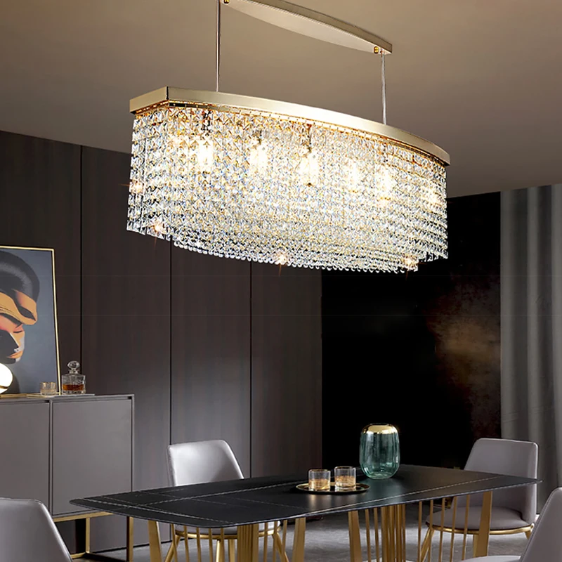 Crystal Ceiling Lights Luxury Home LED Lighting for Dining Room Decor Modern Luxury New Silver Lustres Lamps
Crystal Ceiling Lights Luxury Home LED Lighting for Dining Room Decor Modern Luxury New Silver Lustres Lamps