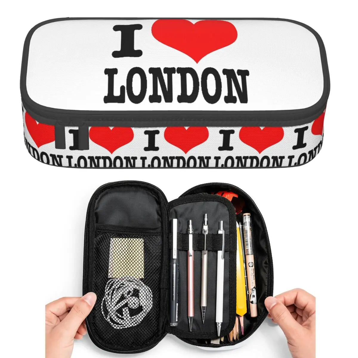 London UK England Pencil Cases for Students Pen Box Pencil Bag Big Capacity Pencil Pouch Pen Holder
London UK England Pencil Cases for Students Pen Box Pencil Bag Big Capacity Pencil Pouch Pen Holder