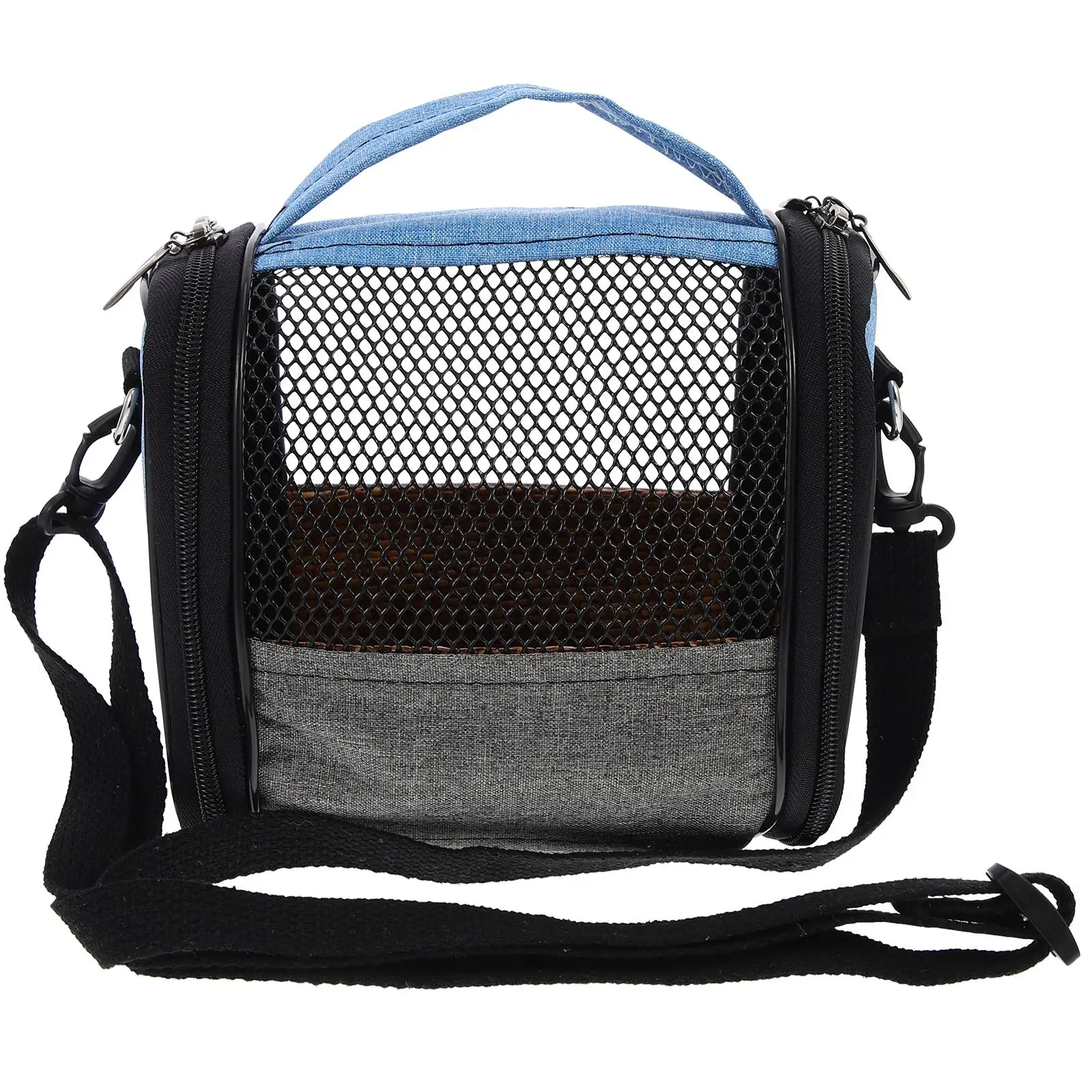 Portable Pet Bird Carrier Cage Blue Travel Tote Small Parrot Out Bag Outdoor Breathable Shoulder Handbag Practical Simple Design
Portable Pet Bird Carrier Cage Blue Travel Tote Small Parrot Out Bag Outdoor Breathable Shoulder Handbag Practical Simple Design