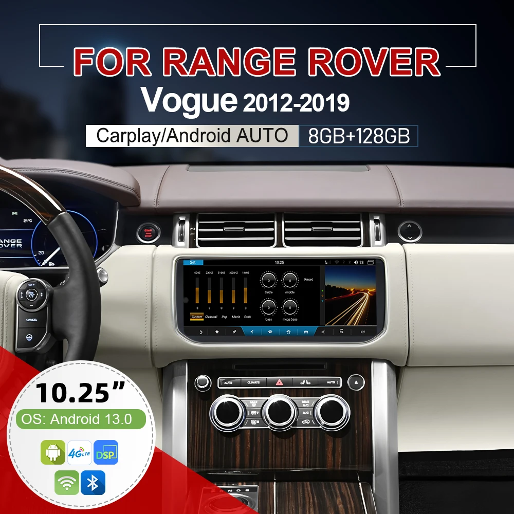 10.25" Android Dual System Car Radio For Range Rover Vogue L405 2013-2017 Multimedia Player Carplay GPS Map Navigation AC Panel
10.25" Android Dual System Car Radio For Range Rover Vogue L405 2013-2017 Multimedia Player Carplay GPS Map Navigation AC Panel