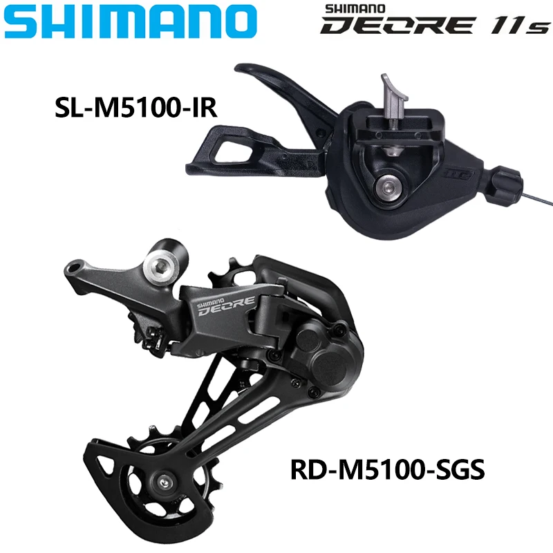 SHIMANO DEORE M5100 11Speed Group SL-M5100-IR Shifter RD-M5100 1x11speed Rear Derailleur for MTB Original parts
SHIMANO DEORE M5100 11Speed Group SL-M5100-IR Shifter RD-M5100 1x11speed Rear Derailleur for MTB Original parts