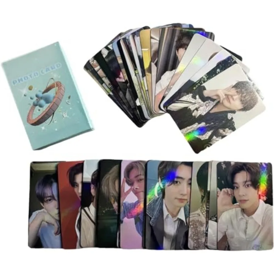 kpop Laser Photocard 55pcs Laser Card Kpop LOMO Cards Kpop Album Card lase message Postcard Gift for Fans Daugher
kpop Laser Photocard 55pcs Laser Card Kpop LOMO Cards Kpop Album Card lase message Postcard Gift for Fans Daugher