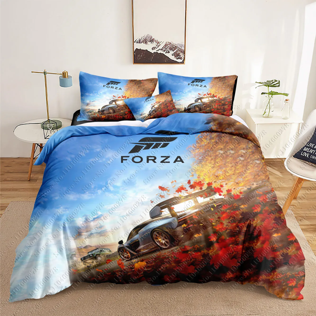 Forza Horizon 3D Bedding Sets print duvet cover Adults/ children bed comforter birthday gift dropshipping
Forza Horizon 3D Bedding Sets print duvet cover Adults/ children bed comforter birthday gift dropshipping