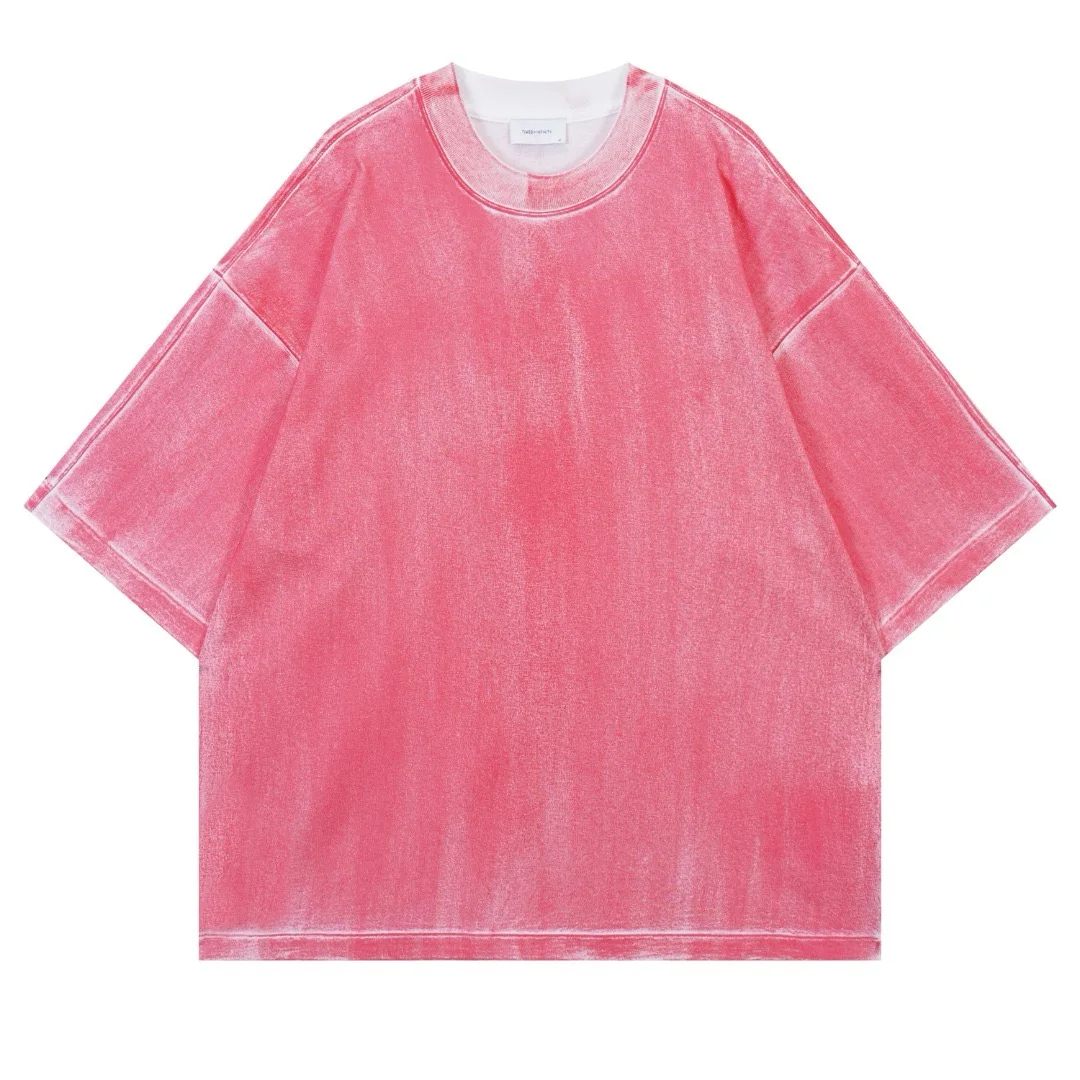 2025 spring and summer new heavy old gradual short-sleeved oversize loose match men and women high street T-shirt trend brand
2025 spring and summer new heavy old gradual short-sleeved oversize loose match men and women high street T-shirt trend brand