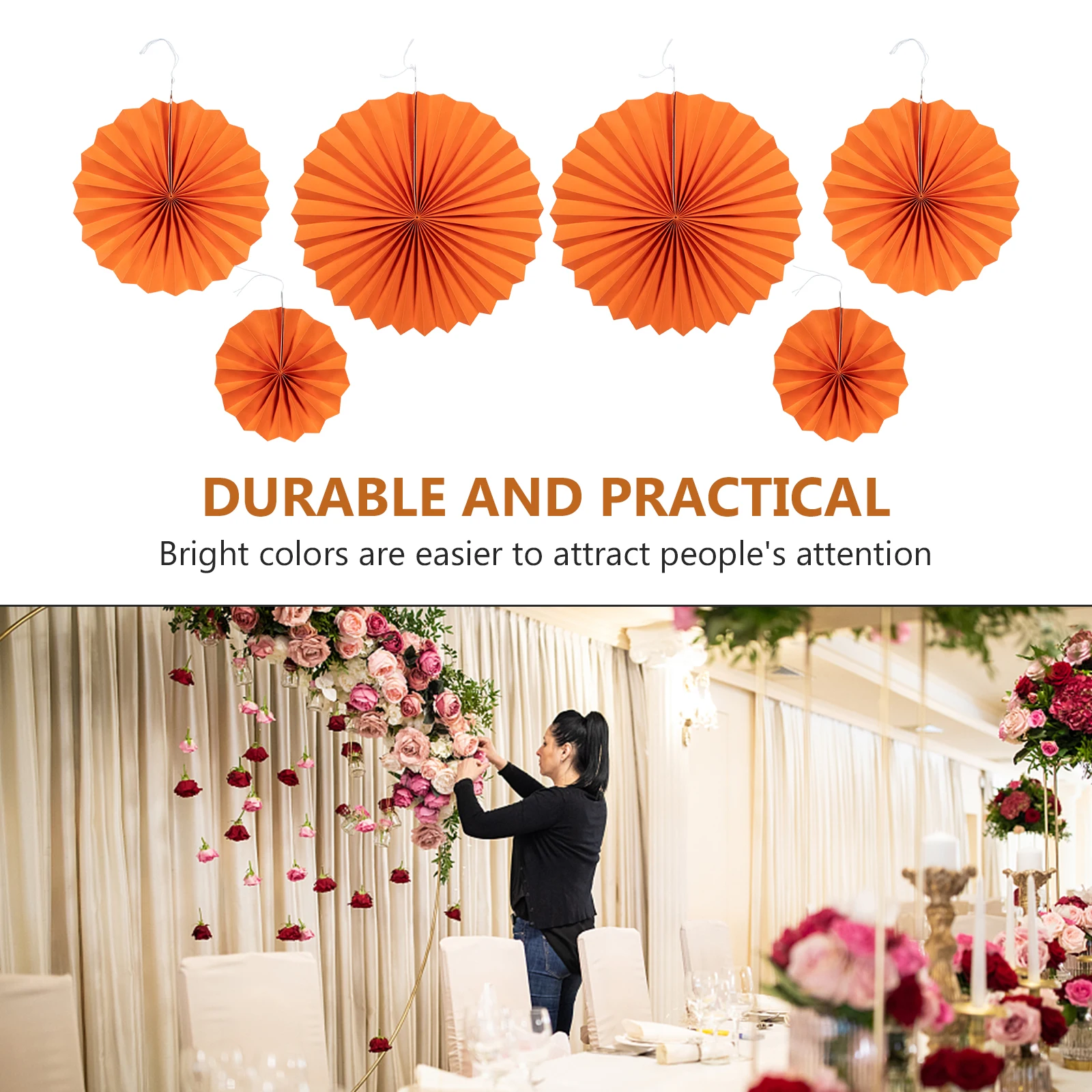 6 Pcs Happy Character Folding Fan Decorations Paper Fans Flower Party for Wedding Favors
6 Pcs Happy Character Folding Fan Decorations Paper Fans Flower Party for Wedding Favors