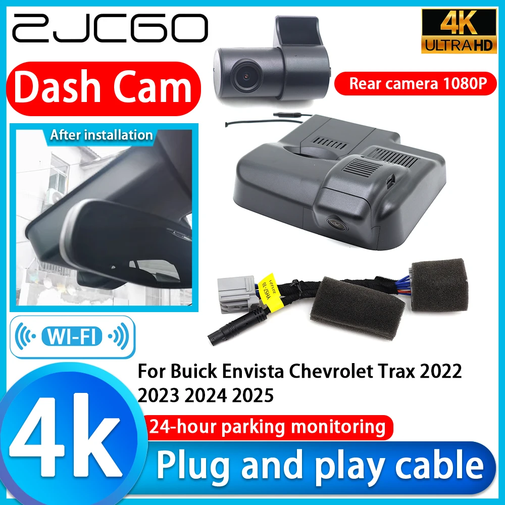 Видеорегистратор ZJCGO 4K UHD Plug and Play DVR Dash Cam для Buick Envista Chevrolet Trax 2022 2023 2024 2025
Видеорегистратор ZJCGO 4K UHD Plug and Play DVR Dash Cam для Buick Envista Chevrolet Trax 2022 2023 2024 2025