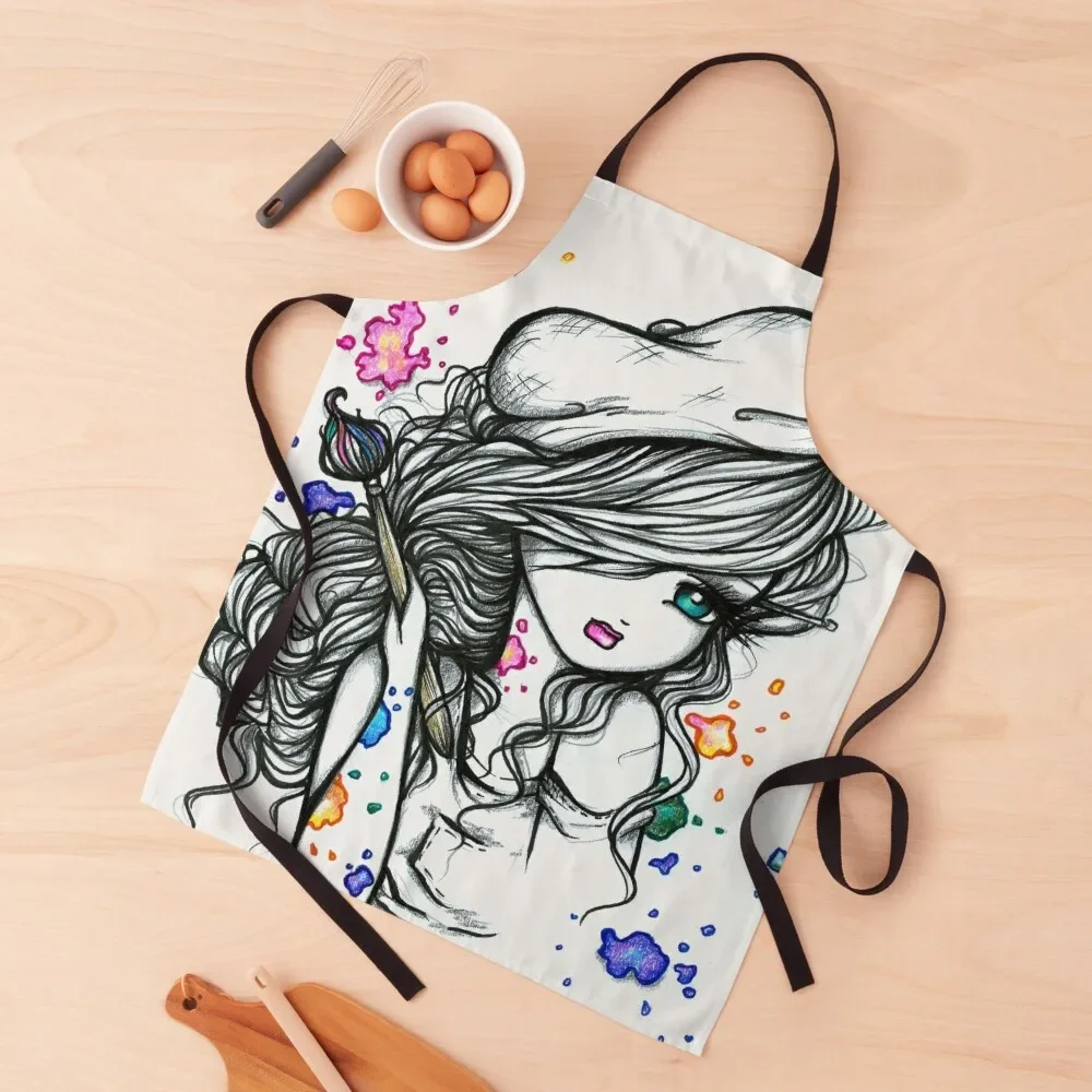 Artist Girl Painter Pop of Color Whimsical Art by Hannah Lynn Apron Kitchen For Men For Women Kitchen Apron
Artist Girl Painter Pop of Color Whimsical Art by Hannah Lynn Apron Kitchen For Men For Women Kitchen Apron