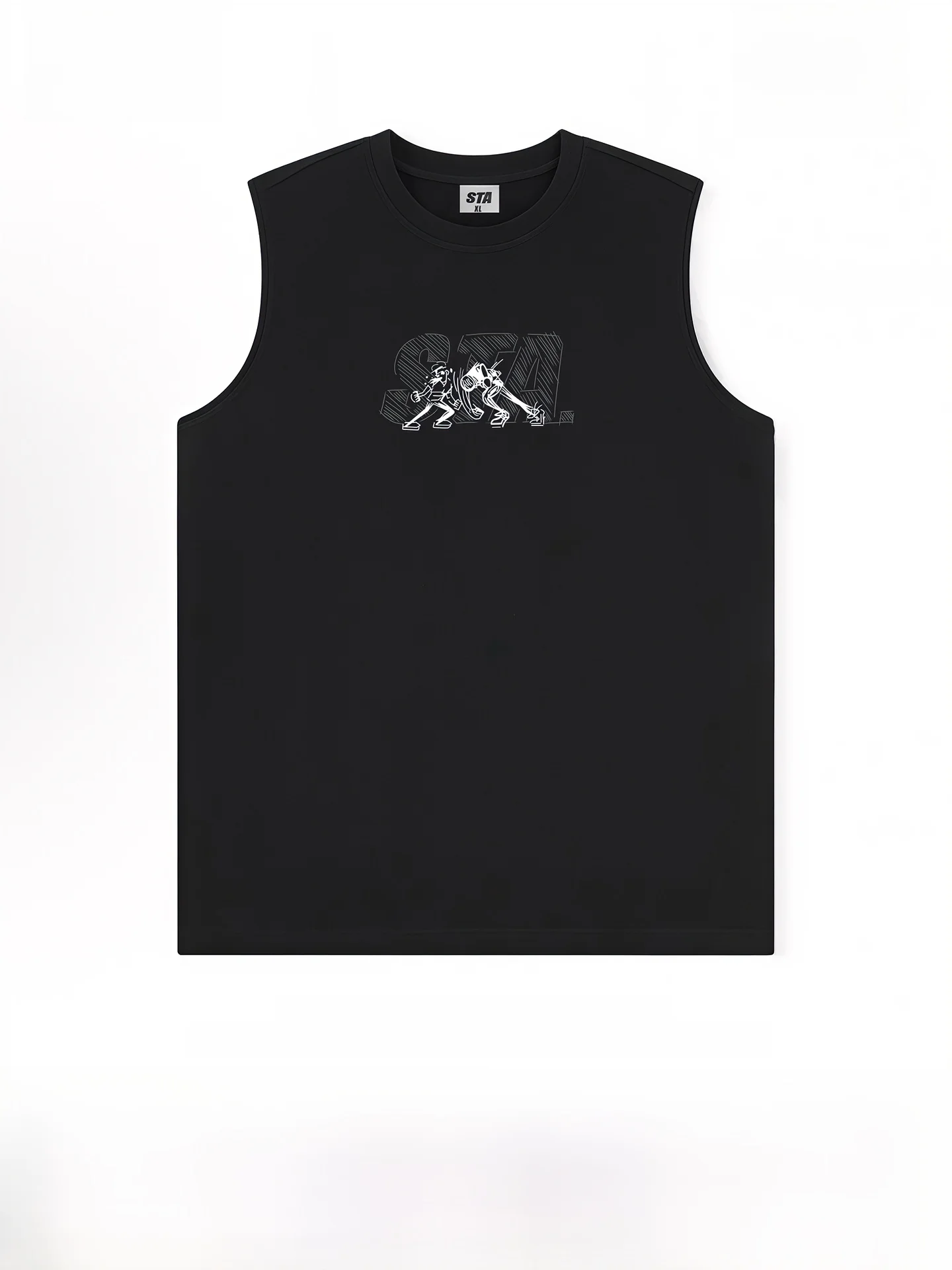 Мужская летняя модная спортивная футболка из чистого хлопка STA Flagip Store American Fighting Print Vest для фитнеса и баскетбола
Мужская летняя модная спортивная футболка из чистого хлопка STA Flagip Store American Fighting Print Vest для фитнеса и баскетбола