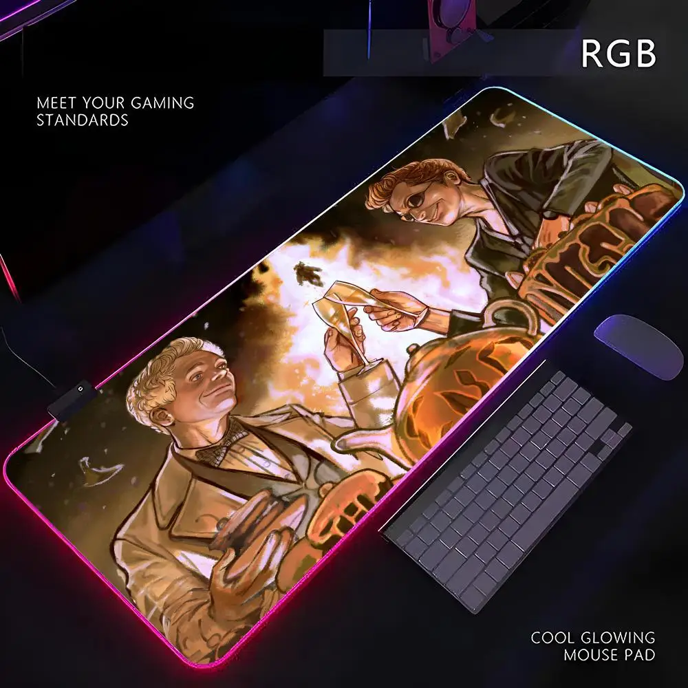 Коврик для мыши Good Omens TV RGB Gamer со светодиодной подсветкой, коврик для мыши, периферийный коврик для мыши, коврик для компьютерного стола, коврик для мыши XL, ковер для клавиатуры
Коврик для мыши Good Omens TV RGB Gamer со светодиодной подсветкой, коврик для мыши, периферийный коврик для мыши, коврик для компьютерного стола, коврик для мыши XL, ковер для клавиатуры