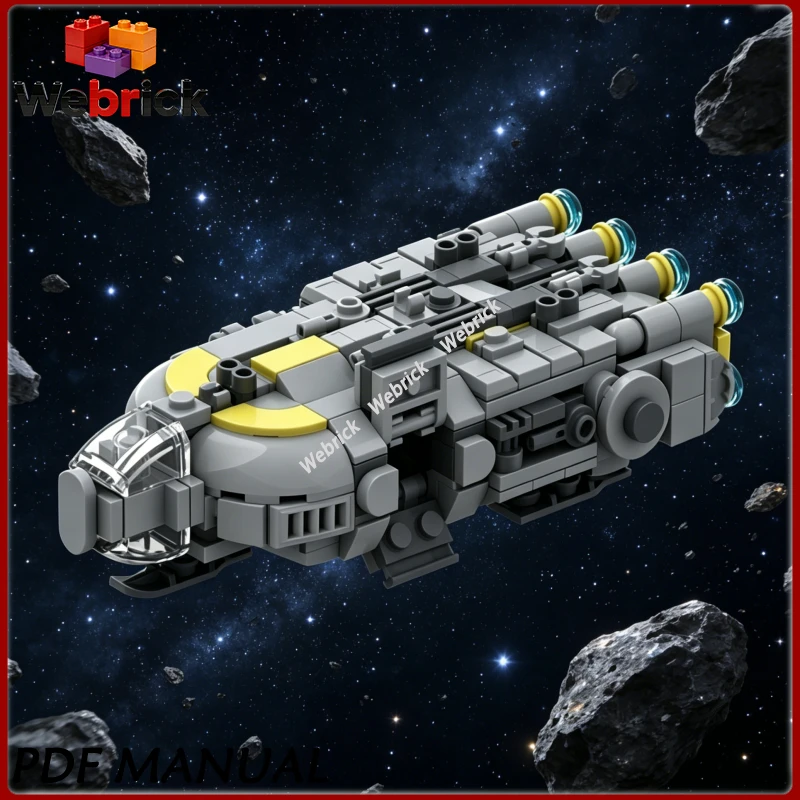 329pcs Classic Movie Spaceship MOC Building Blocks Famous Sci-fi Film Starship Replica Detailed Assembly Decor Gift for Fans
329pcs Classic Movie Spaceship MOC Building Blocks Famous Sci-fi Film Starship Replica Detailed Assembly Decor Gift for Fans
