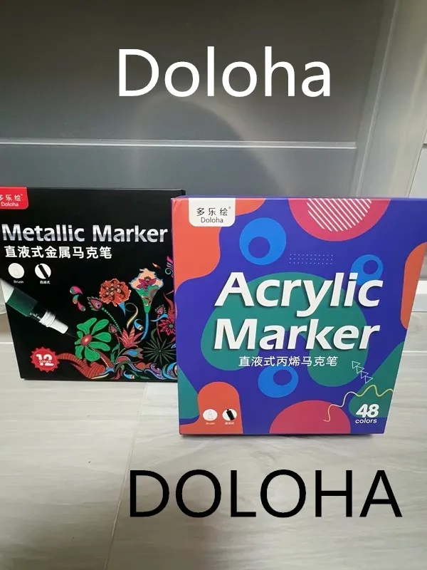 Doloha Acrylic Marker PEN Direct Liquid Soft Head Model Coloring Non Transparent Color Stackable Color 3D printing accessories
Doloha Acrylic Marker PEN Direct Liquid Soft Head Model Coloring Non Transparent Color Stackable Color 3D printing accessories