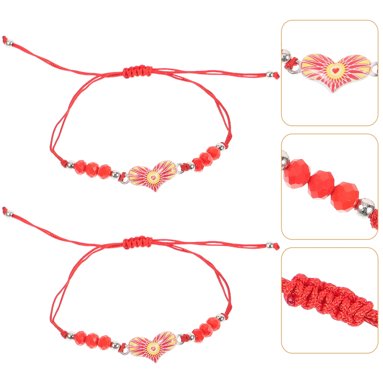 2pcs Evil Eye Bracelets Adjustable Woven Beaded Bracelets Hand Jewelry Decorative Unisex Wrist Chain Bracelet For Birthday
2pcs Evil Eye Bracelets Adjustable Woven Beaded Bracelets Hand Jewelry Decorative Unisex Wrist Chain Bracelet For Birthday