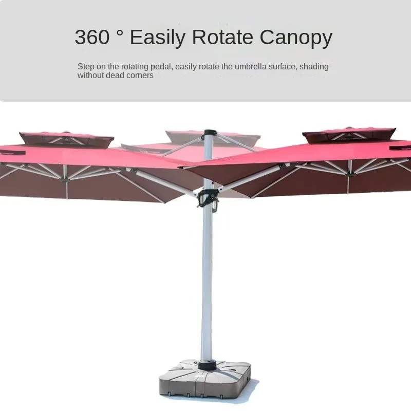 Outdoor sunshade courtyard umbrella terrace garden big sun umbrella large leisure villa Roman umbrella outdoor stall umbrella
Outdoor sunshade courtyard umbrella terrace garden big sun umbrella large leisure villa Roman umbrella outdoor stall umbrella