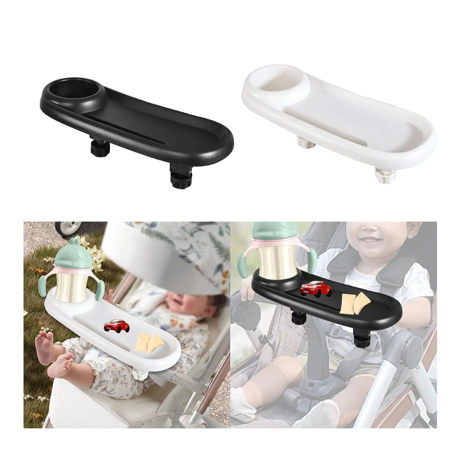 Stroller Tray Infant Snack Tray Non Slip Universal with Adjustable Clip Removable Handrest Dish Supplies Stroller Handrest Dish
Stroller Tray Infant Snack Tray Non Slip Universal with Adjustable Clip Removable Handrest Dish Supplies Stroller Handrest Dish