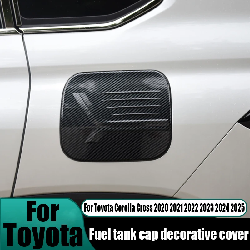 For Toyota Corolla Cross 2020 2021 2022 2023 2024 2025 car body fuel tank cover decorative cover car exterior decoration parts
For Toyota Corolla Cross 2020 2021 2022 2023 2024 2025 car body fuel tank cover decorative cover car exterior decoration parts
