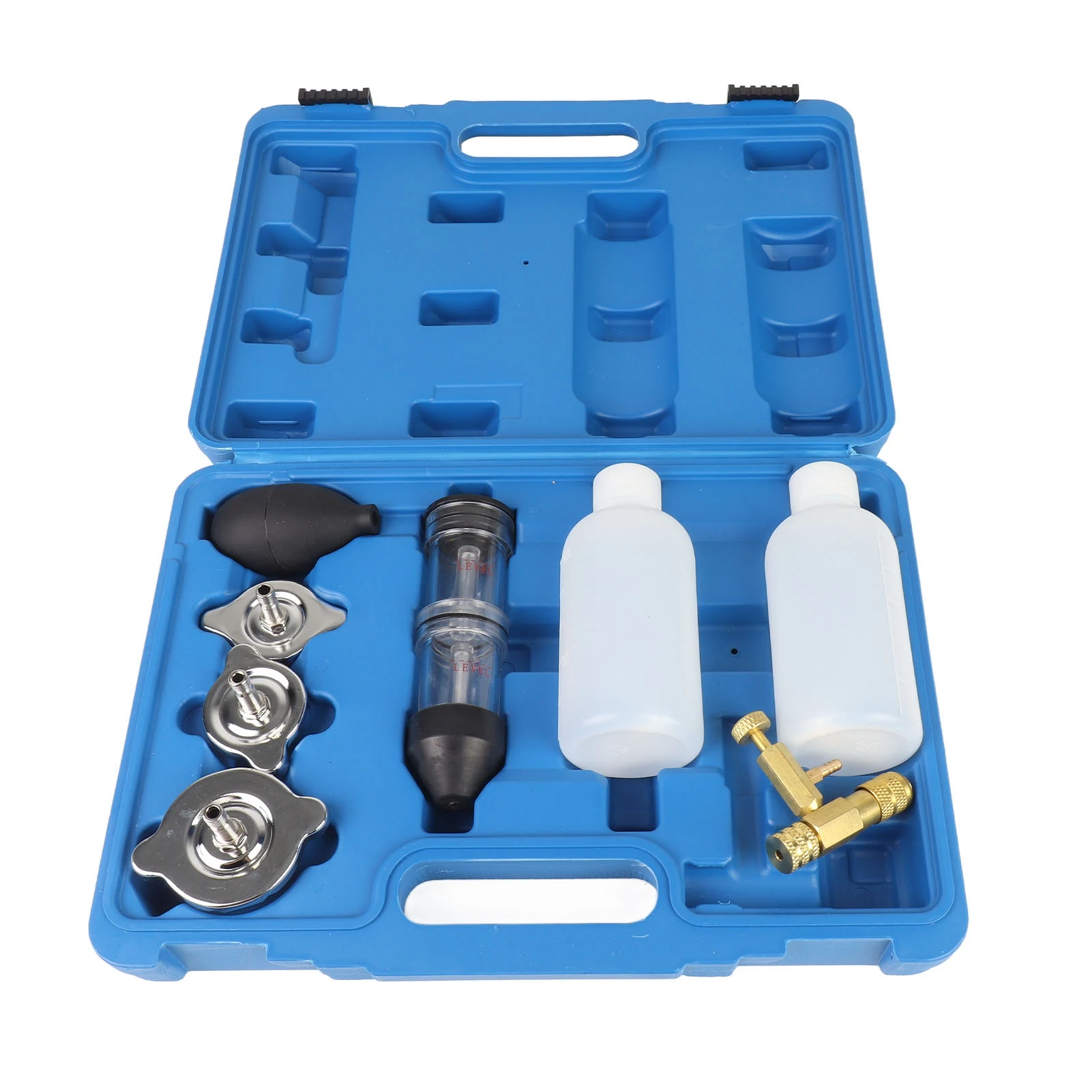 Combustion Leak Test Kit for Cars Road Tractors Trucks Excavators CO2 Leak Tester Efficient Multi Purpose Head Gasket Block Tool
Combustion Leak Test Kit for Cars Road Tractors Trucks Excavators CO2 Leak Tester Efficient Multi Purpose Head Gasket Block Tool