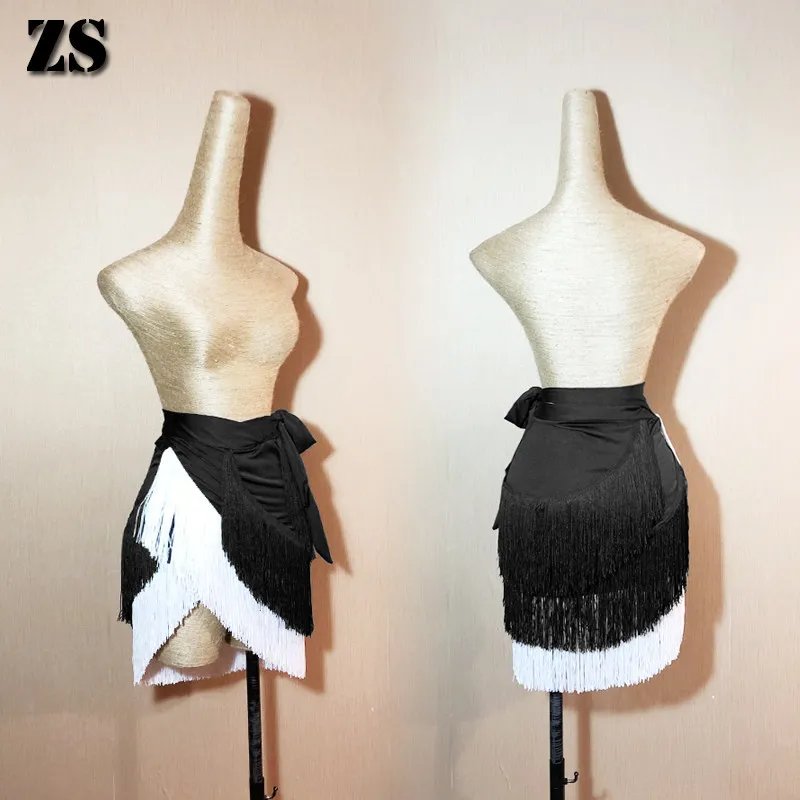 Latin Dance Clothes Women Tassel Hip Towel Black Fringed Skirt Cha Cha Rumba Samba Dance Practice Clothing Training Dancewear
Latin Dance Clothes Women Tassel Hip Towel Black Fringed Skirt Cha Cha Rumba Samba Dance Practice Clothing Training Dancewear