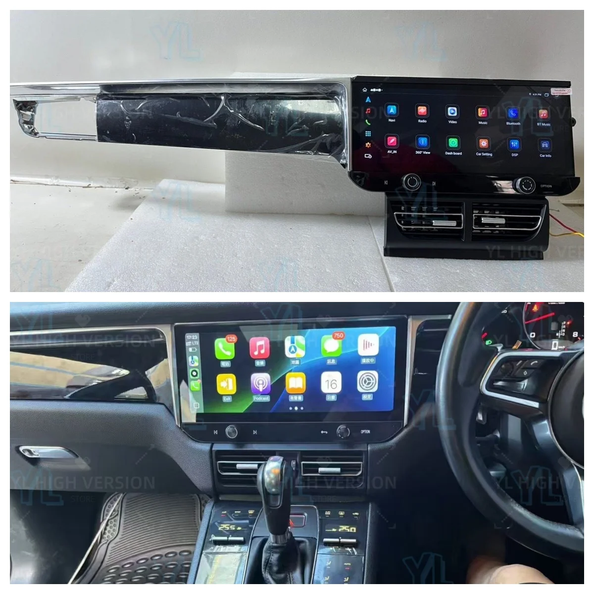 12.3-дюймовый беспроводной CarPlay Android 14 для Porsche Macan 2011-2018, сенсорный экран, автомобильная мультимедийная система, GPS-навигация, головное устройство
12.3-дюймовый беспроводной CarPlay Android 14 для Porsche Macan 2011-2018, сенсорный экран, автомобильная мультимедийная система, GPS-навигация, головное устройство