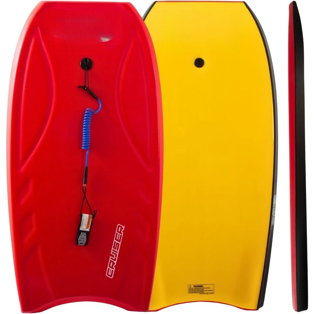 Boogie Board Cruiser The Original Bodyboard; 42.5in Full Size Body Boards for Beach, for All Skill Levels, Engineered
Boogie Board Cruiser The Original Bodyboard; 42.5in Full Size Body Boards for Beach, for All Skill Levels, Engineered
