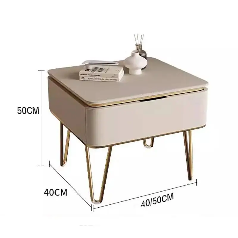 Nordic Modern Italian Aesthetic Night Storage Table Simple Nightstand Luxury Simple Cajones De Dormitorio Bedroom Furniture 
Nordic Modern Italian Aesthetic Night Storage Table Simple Nightstand Luxury Simple Cajones De Dormitorio Bedroom Furniture