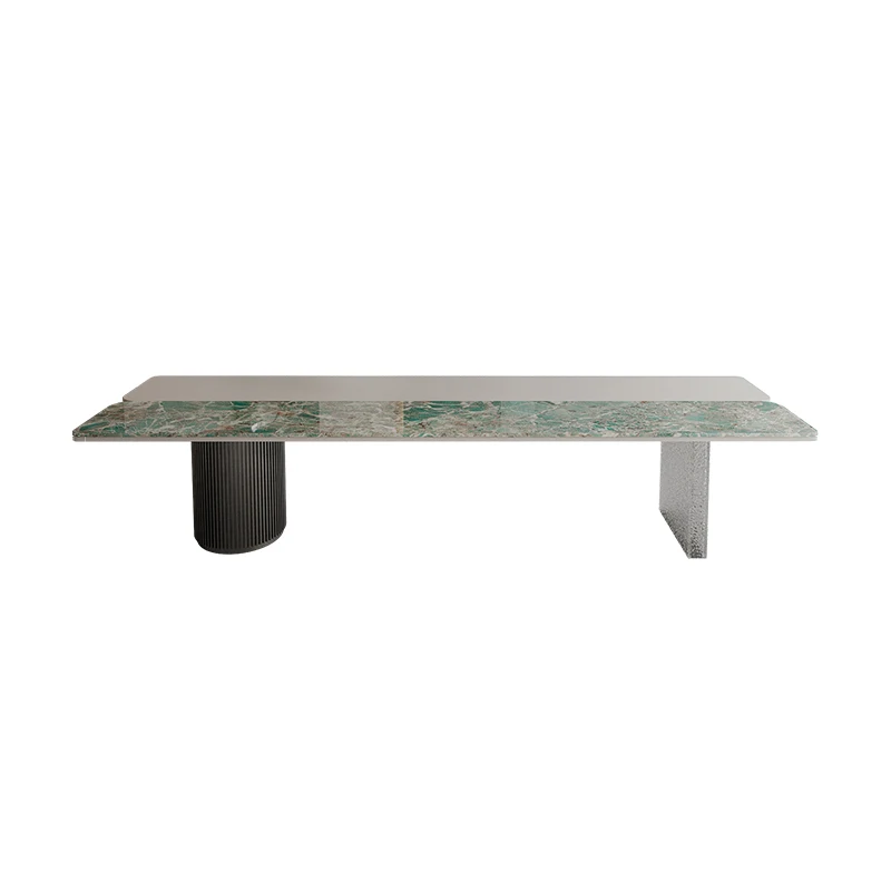 Modern minimalist tea table and chair combination light luxury rock tea table Office Kung Fu tea table
Modern minimalist tea table and chair combination light luxury rock tea table Office Kung Fu tea table