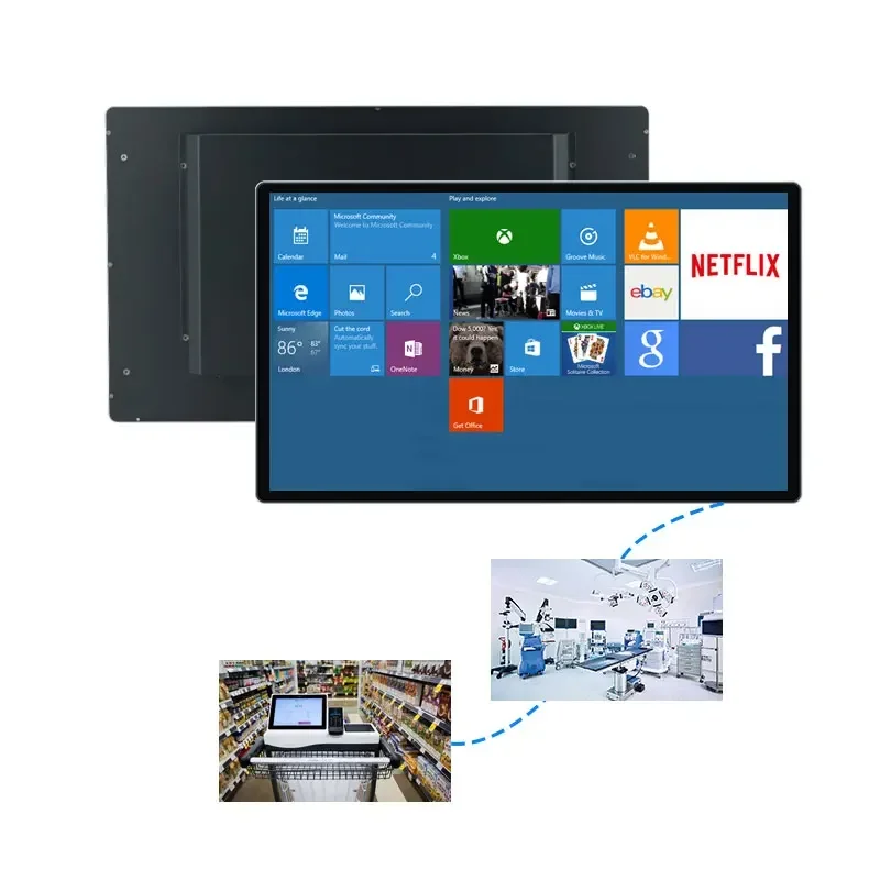 Коммерческий экран 21 24 27 32 дюйма Win10 Панельные мониторы с сенсорным экраном «все в одном» со встроенными динамиками
Коммерческий экран 21 24 27 32 дюйма Win10 Панельные мониторы с сенсорным экраном «все в одном» со встроенными динамиками