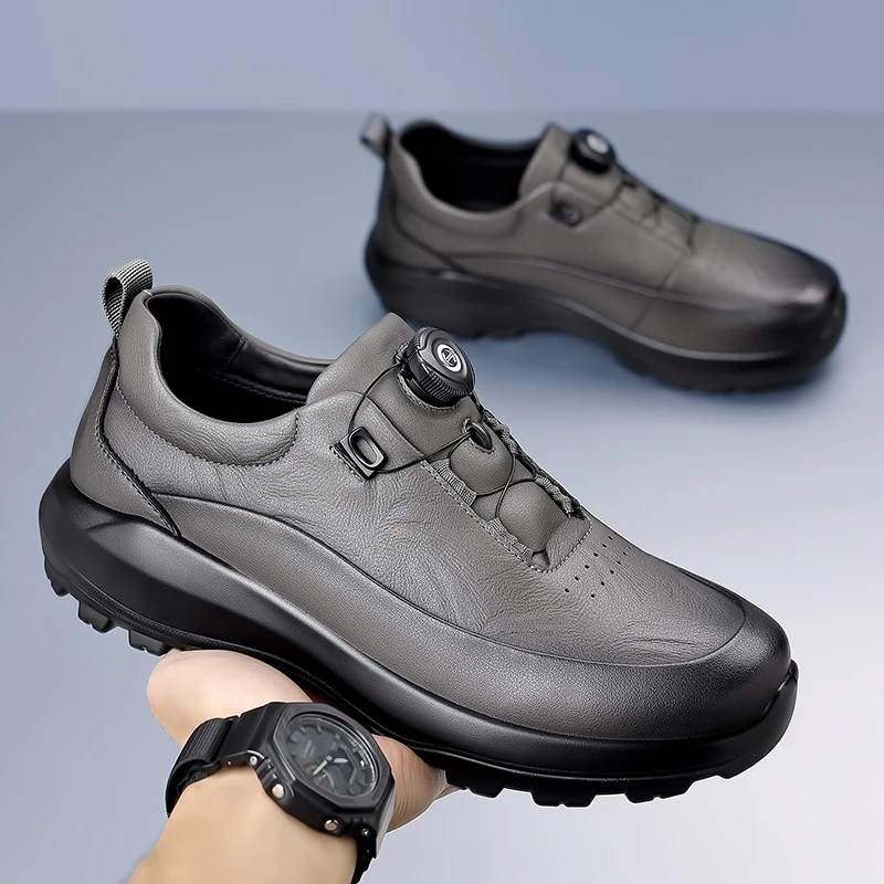 Men's Outdoor Climbing Shoes 2026 Spring New Style Waterproof Non-Slip Shock Absorption Running Hiking Casual Sports Shoes
Men's Outdoor Climbing Shoes 2026 Spring New Style Waterproof Non-Slip Shock Absorption Running Hiking Casual Sports Shoes