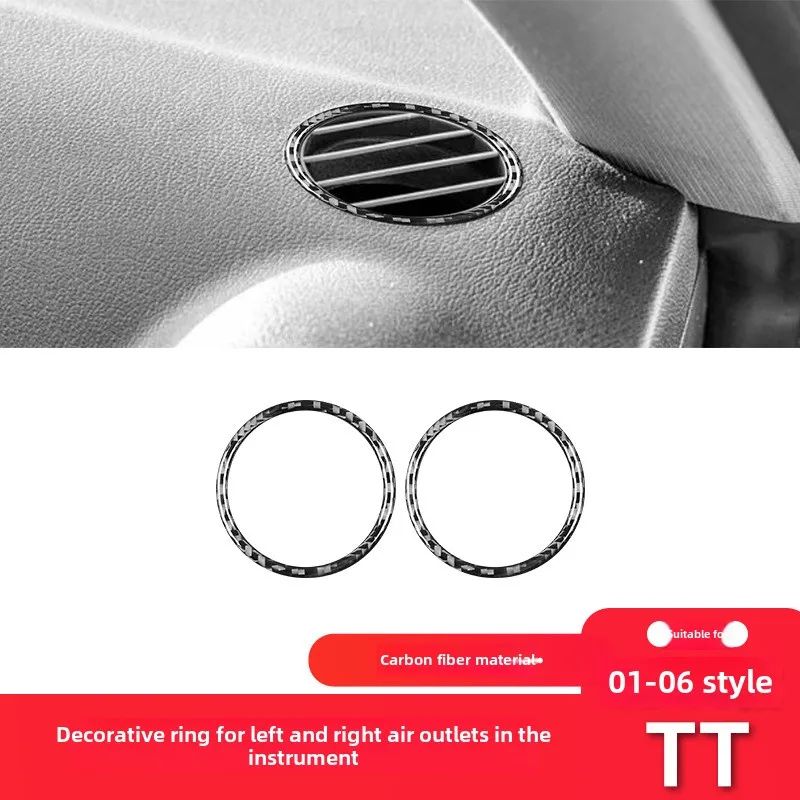 Suitable for Audi01-06StyleTTCarbon Fiber Interior Modified Pieces Instrument Decorative Vent Sticker
Suitable for Audi01-06StyleTTCarbon Fiber Interior Modified Pieces Instrument Decorative Vent Sticker