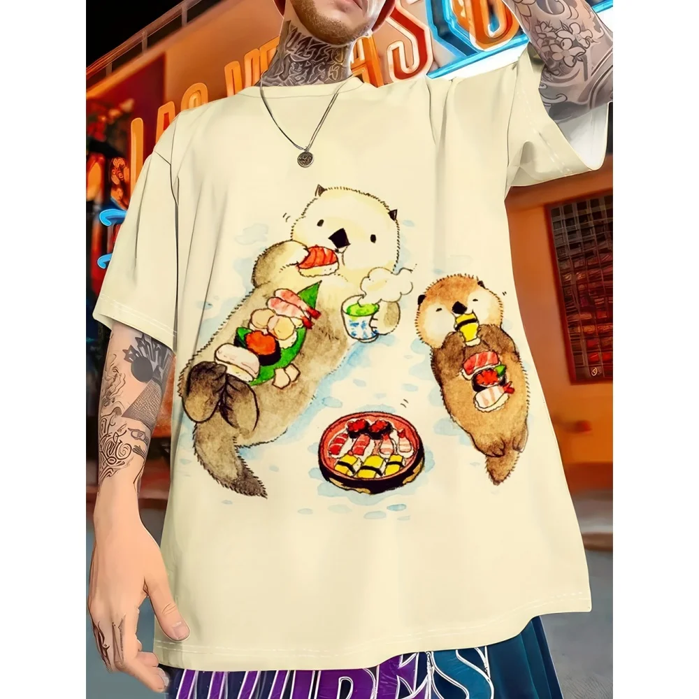 Men's T-Shirt Summer Tshirt Casual Short Sleeved Top O Neck T Shirt Loose Micro Elasticity Retro Fashion Breathable Men Clothing
Men's T-Shirt Summer Tshirt Casual Short Sleeved Top O Neck T Shirt Loose Micro Elasticity Retro Fashion Breathable Men Clothing