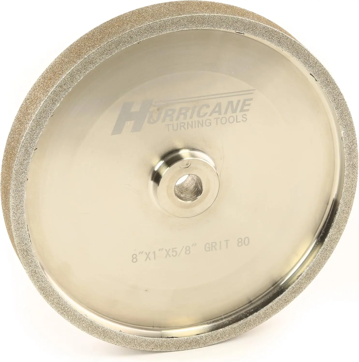 8" CBN Grinding Wheel, 80 Grit, 1.0" Wide, 5/8" Bore, for Sharpening High Speed Steel Tools
8" CBN Grinding Wheel, 80 Grit, 1.0" Wide, 5/8" Bore, for Sharpening High Speed Steel Tools