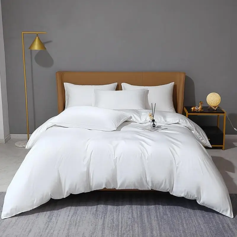 White Bedding Set 100% Cotton Hotel Style Solid Color Double Duvet Cover Bedspread Flat/Fitted Sheet Pillowcases Home Textile
White Bedding Set 100% Cotton Hotel Style Solid Color Double Duvet Cover Bedspread Flat/Fitted Sheet Pillowcases Home Textile
