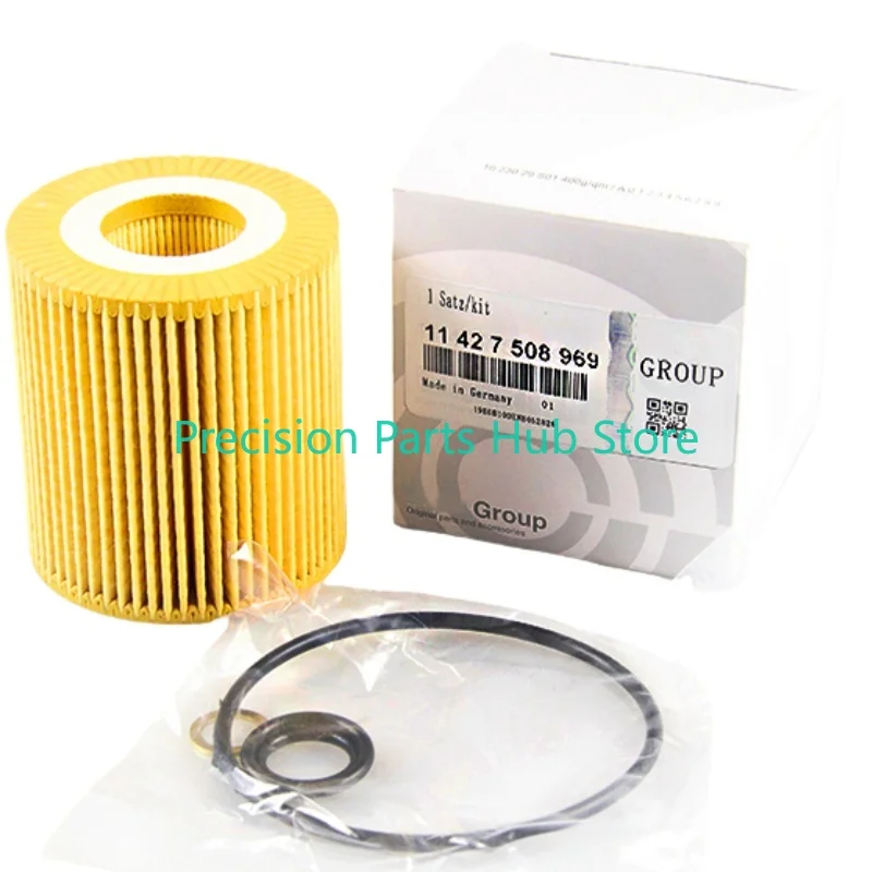 OEM 11427508969 Engine Oil Filter For BMW E81 E87 E88 E82 E46 E90 E93 E92 E91 E60 E61 E84 E83 E85 116i 118i 120i 320i
OEM 11427508969 Engine Oil Filter For BMW E81 E87 E88 E82 E46 E90 E93 E92 E91 E60 E61 E84 E83 E85 116i 118i 120i 320i