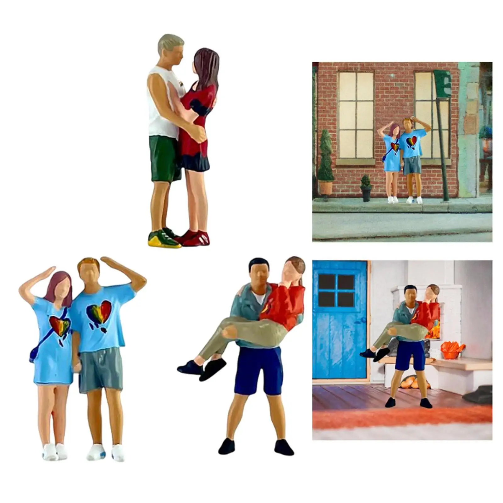 Miniature People Figurines Diorama Figures 1/64 Scale Resin DIY Projects Desktop Ornament Mini Models for Tabletop Games
Miniature People Figurines Diorama Figures 1/64 Scale Resin DIY Projects Desktop Ornament Mini Models for Tabletop Games