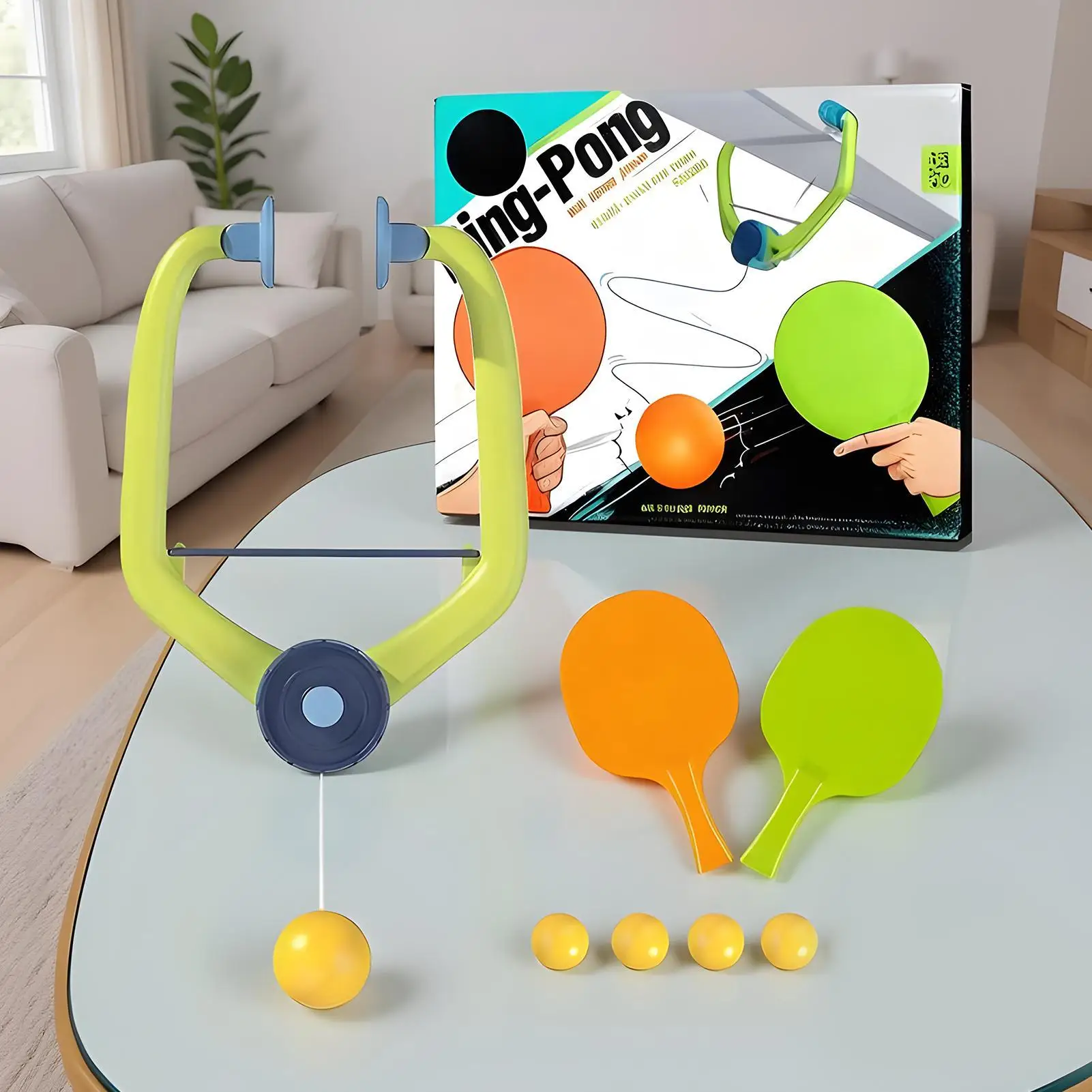 new Doorway Pingpong Trainer Portable Table Tennis Game With Ball On String Solo Practice Set For Indoor Fun & Exercise
new Doorway Pingpong Trainer Portable Table Tennis Game With Ball On String Solo Practice Set For Indoor Fun & Exercise