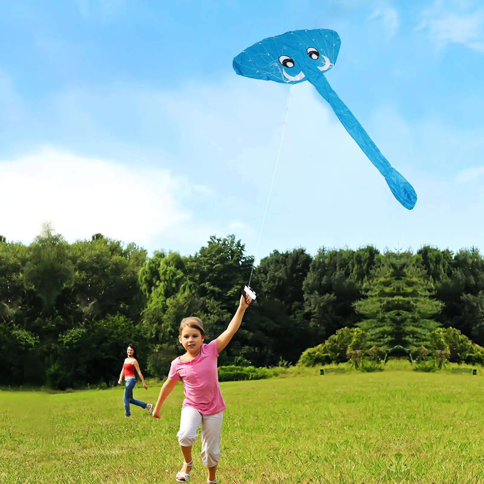 Toddler Outdoor Toys Elephant Kite Frameless Aldult Kids Long Tail Funny Blue for Cartoon Child
Toddler Outdoor Toys Elephant Kite Frameless Aldult Kids Long Tail Funny Blue for Cartoon Child
