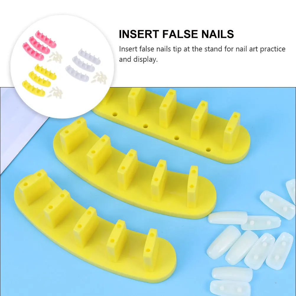 9pcs Art Display Stands Plastic False Nail Tips Practice Holder For Salon Home Manicure Tool Nail Art Supply Rack
9pcs Art Display Stands Plastic False Nail Tips Practice Holder For Salon Home Manicure Tool Nail Art Supply Rack