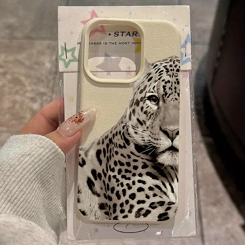 Cool Leopard Pattern Lychee Texture Silicone Phone Case For iPhone 17 16 15 14 13 12 11 Pro Max 15 Plus 17 Air Shockproof Cover
Cool Leopard Pattern Lychee Texture Silicone Phone Case For iPhone 17 16 15 14 13 12 11 Pro Max 15 Plus 17 Air Shockproof Cover