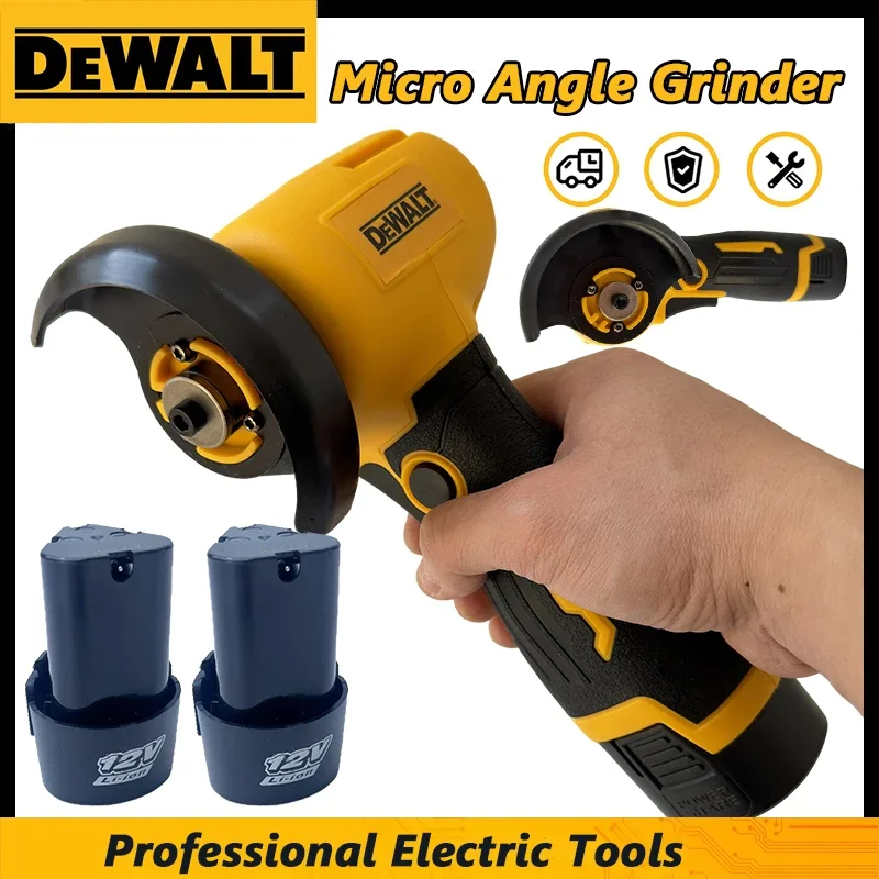 Бесщеточная мини-угловая шлифовальная машина Dewalt 12В с перезаряжаемой литиевой батареей, беспроводная полировальная машина для алмазной резки, 12В
Бесщеточная мини-угловая шлифовальная машина Dewalt 12В с перезаряжаемой литиевой батареей, беспроводная полировальная машина для алмазной резки, 12В