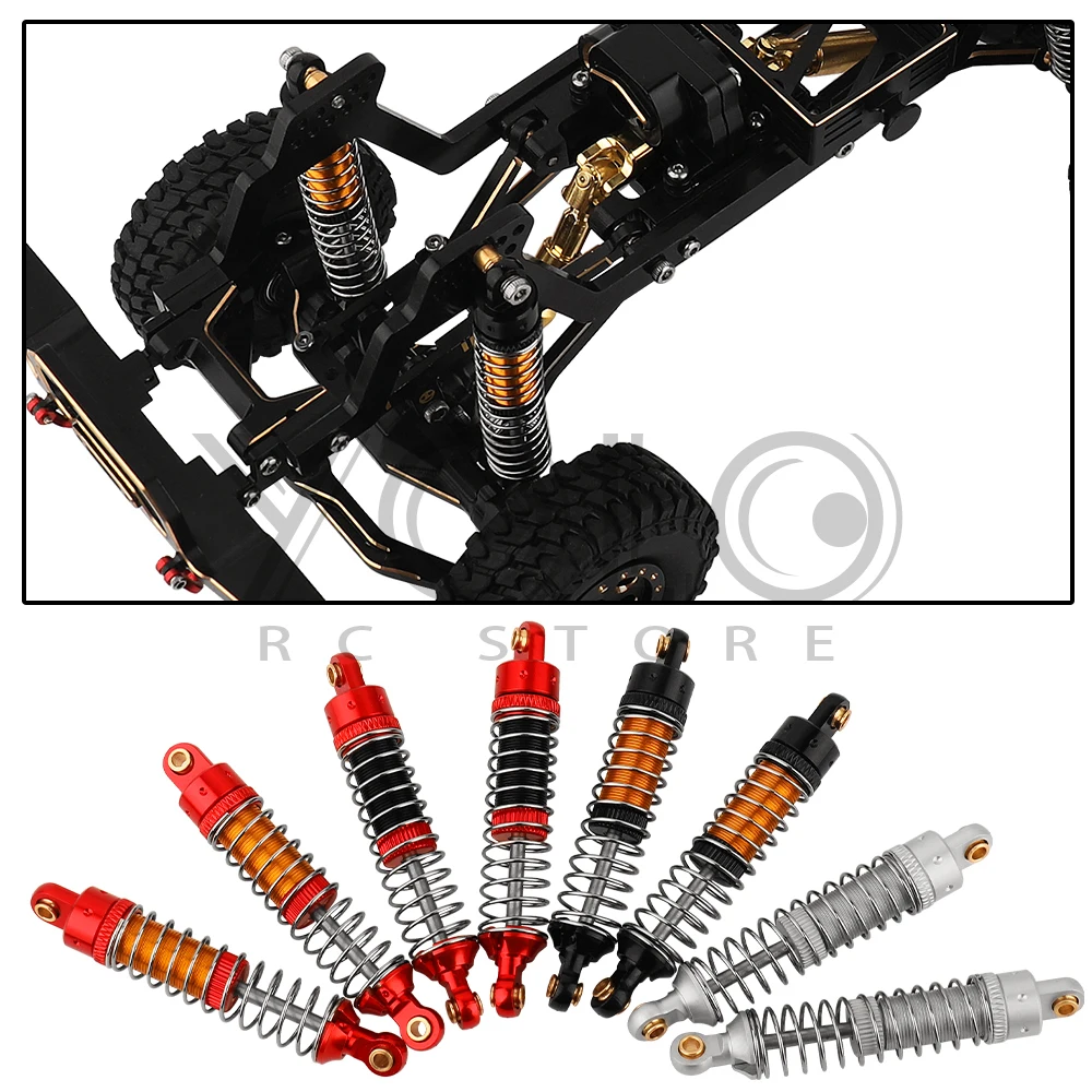 Metal 53mm 59mm 66mm Aluminum Alloy Shocks Absorbers Damper for 1/18 RC Crawler TRX4M TRX-4M Bronco Defender Metal Upgrade Parts
Metal 53mm 59mm 66mm Aluminum Alloy Shocks Absorbers Damper for 1/18 RC Crawler TRX4M TRX-4M Bronco Defender Metal Upgrade Parts
