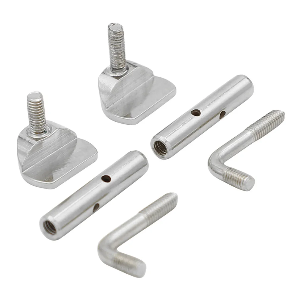 2Pcs Violin Chin Rest Screws Silver Accessories Parts RustProof Durable Adjustable Bow Tail Tools Musical Instrument Elegance
2Pcs Violin Chin Rest Screws Silver Accessories Parts RustProof Durable Adjustable Bow Tail Tools Musical Instrument Elegance