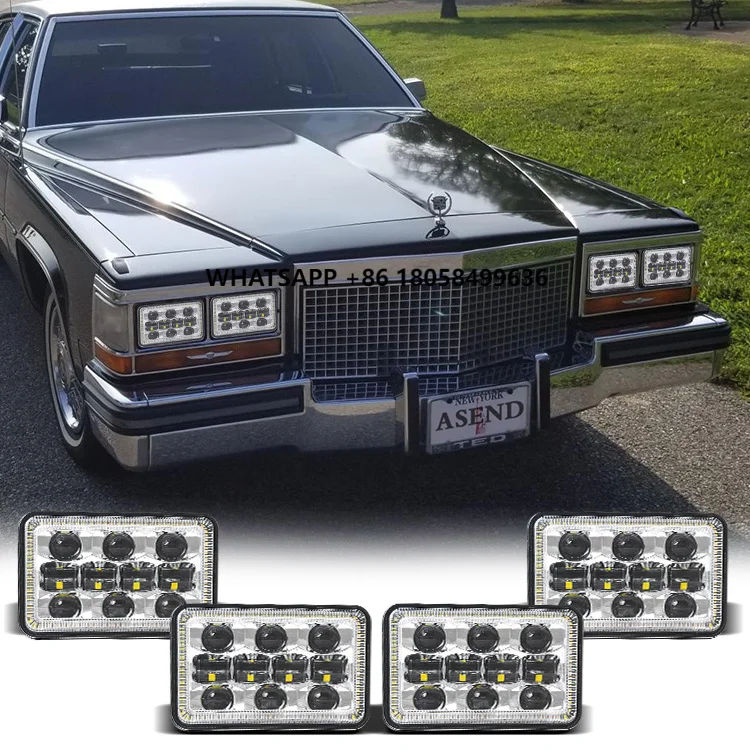 5D square Headlight LED High Low Beam 4*6inch Lamp Offroad Amber signal DRL Driving Light for Chevrolet Monte Carlo 1980-1988
5D square Headlight LED High Low Beam 4*6inch Lamp Offroad Amber signal DRL Driving Light for Chevrolet Monte Carlo 1980-1988